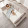 8-Piece Upholstered Symmetrical Sectional, Modular Sofa With Portable Ottomans