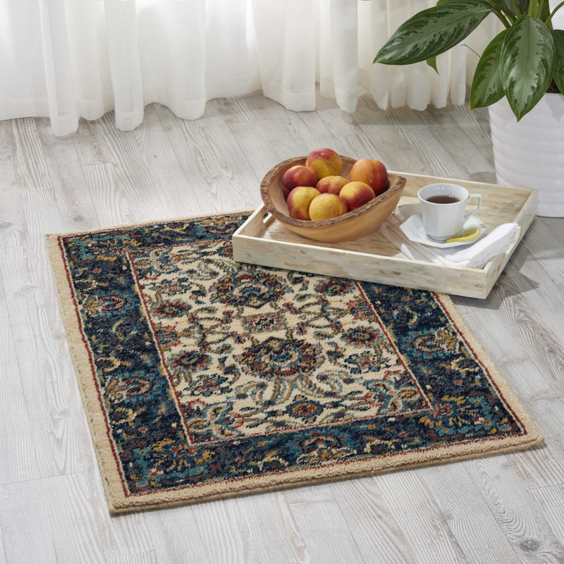 Floral Indoor Rug, Rectangle 2'6" x 4'2"