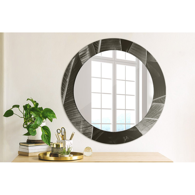 Huldar Glass Flat Wall Mirror