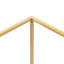 2 PCS Gold Iron Wedding Flower Stands-98705914