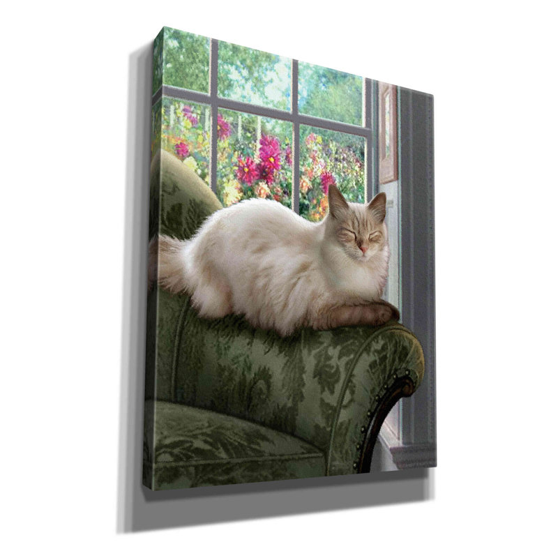 Sur toile, H 34 po x l 26 po x P 1,5 po