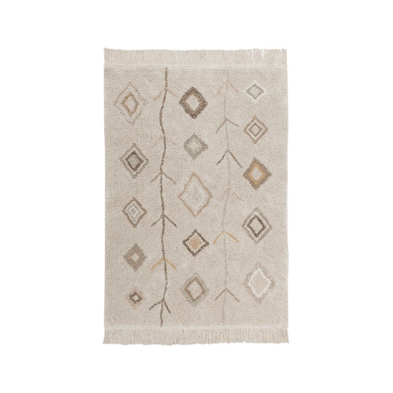 Kaarol Earth Area Rug, Rectangle 4'7" x 6'7"