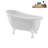 53.1'' x 25.6'' Freestanding Soaking Acrylic Bathtub-72770254-76285537