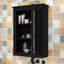 Armoire de rangement murale avec miroir et tablette réglable-276575059