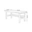 Bureau rectangulaire en bois massif noyer-109518511