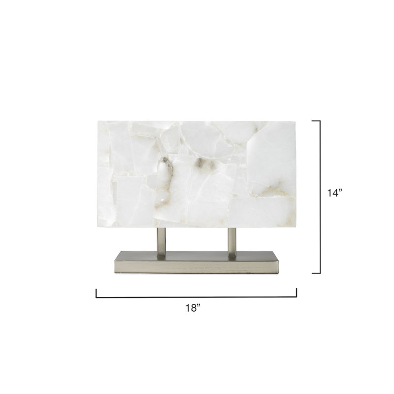 Ghost Table Lamp, Silver