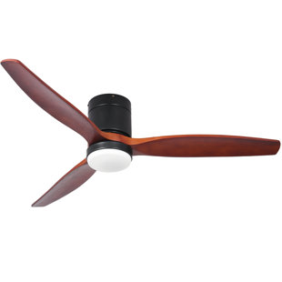 Wayfair | 51 Inch - 60 Inch Flush Mount Ceiling Fans With Lights You'll ...