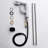 Single Hole Digital Pull-Out Bathroom Faucet