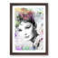 Audrey Hepburn Abstract Art - Framed Print-55456822-55456823