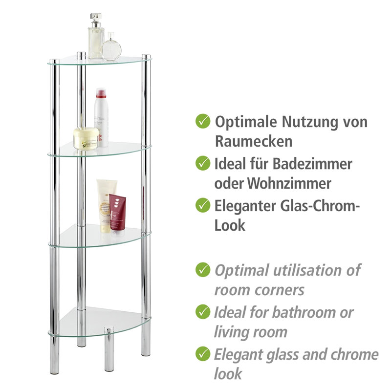 Yago Metal Bathroom Shelves