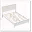 Lit plateforme double en bois massif-679618088