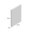 Boxford Glass Flat Wall Mirror-105249271