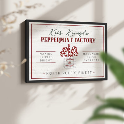 Menthe poivrée - reproduction encadrée