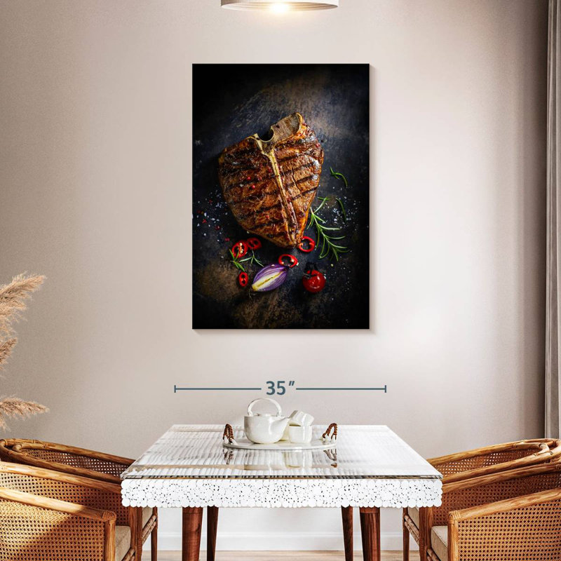 Yarlin Grilled T-Bone Steak, 24" H x 16" W