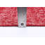 Tapis rouge foncé à transition de couleur 6 pi 9 po x 10 pi 1 po
