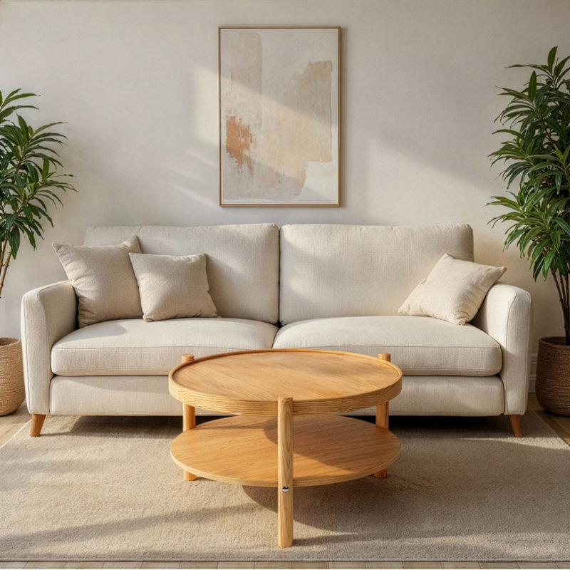 Table basse, Chêne
