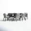 Abalone 70'' Rectangular 6 - Person Outdoor Dining Set with Cushions
