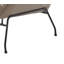 Fauteuil d'appoint en cuir fleur Zaki