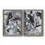 «Black & White Mix III», ensemble de 2 reproductions d'art encadrées-291835857-291835855