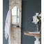 Miroir mural 20 po x 76 po, blanc antique rétro