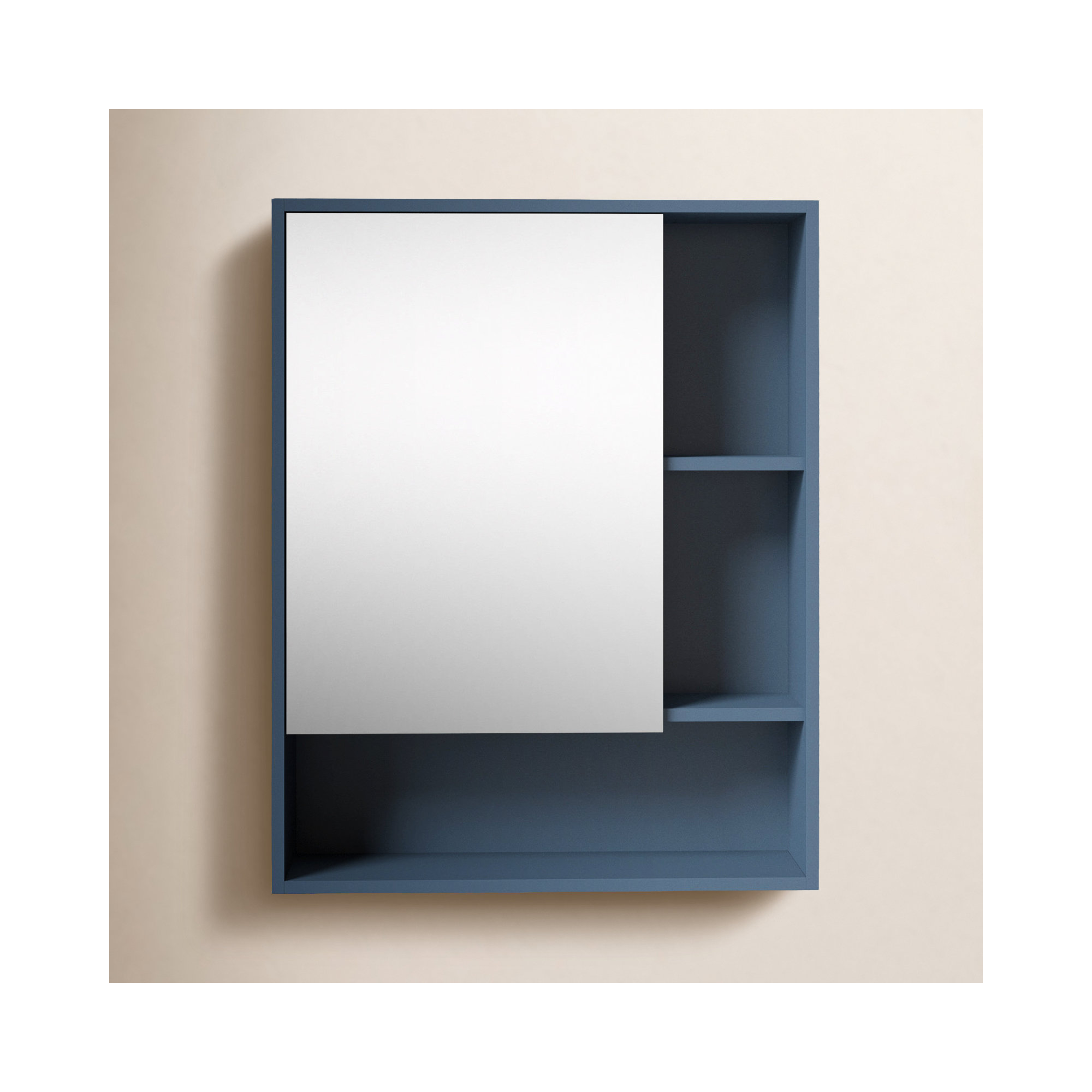 Jensen Surface Medicine Cabinet, Left, Blue