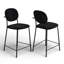 Alec Boucle Bar & Counter Stool-89070450-89070448