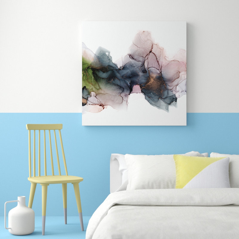 Enchanted by Fern Siebler - Painting on Canvas, Wrapped Canvas, 102 cm H x 102 cm W x 4 cm D