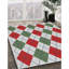 Tapis gris/vert/beige à motifs-1754540731