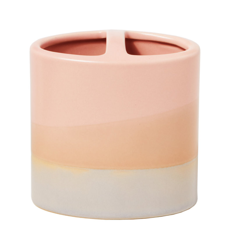 Brooklet Ceramic / Porcelain Toothbrush Holder