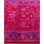 Overdyed Hand-Knotted Wool Modern-Contemporary Red Runner 2' 6" x 14' 0"