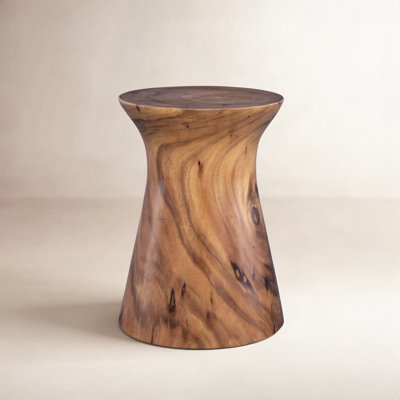 Cinda Solid Wood End Table