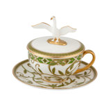 Tea Cup and Saucer with Lid