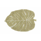 MiniOnes Hand Tufted Cotton Area Rug in Natural/Olive