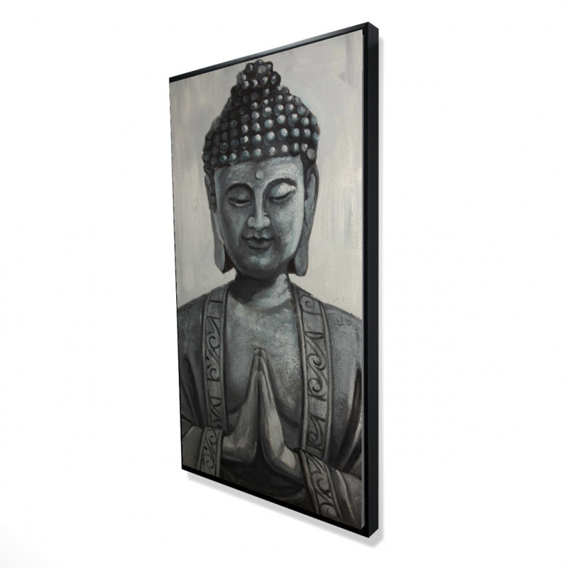 Buddha Print On Canvas, 48" H x 24" W