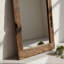 Miroirs pleine longueur rectangulaires en bois massif-129383986