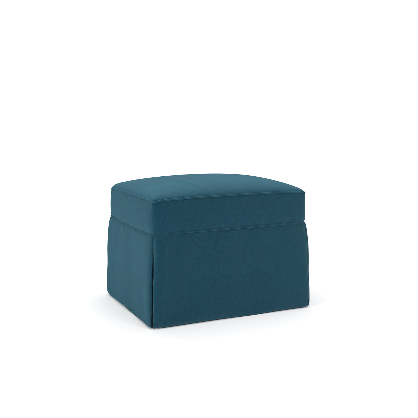 Amari 33" Ottoman, Bayou Midnight Canvas