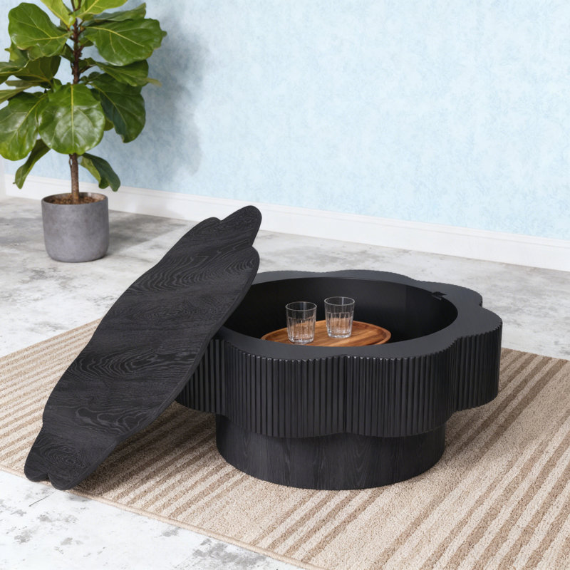 Table basse 31,50 ", Noir