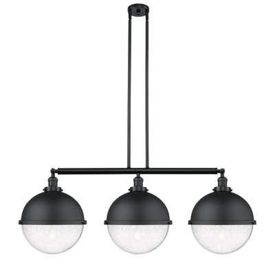 Luminaire suspendu linéaire à 3 lumières pour îlot de cuisine Almonor