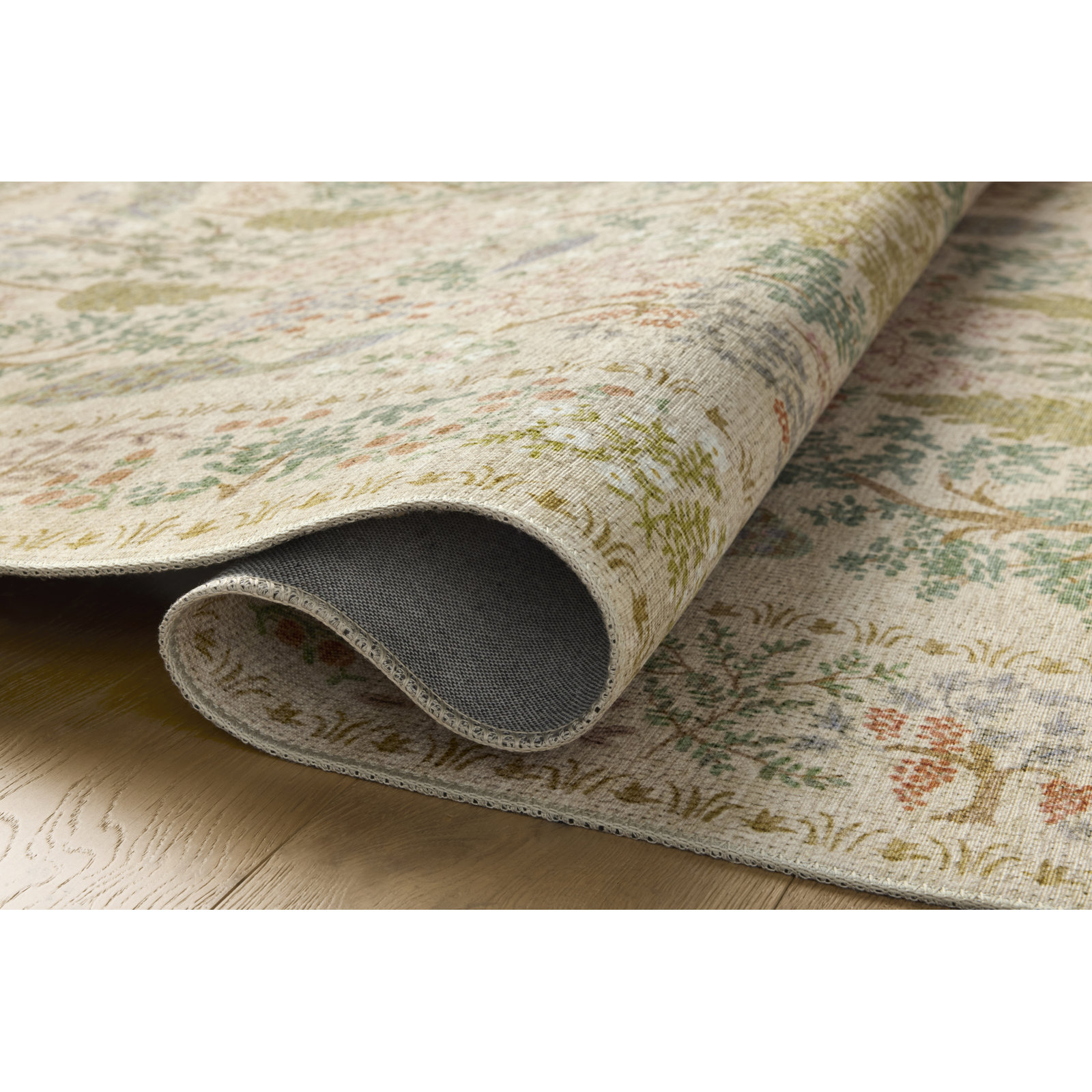 Canopy Cream Area Rug, Rectangle 6' x 9'