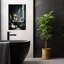 Lion In Bathtube 2 1 Piece Wrapped Canvas Wall Art-1210789784