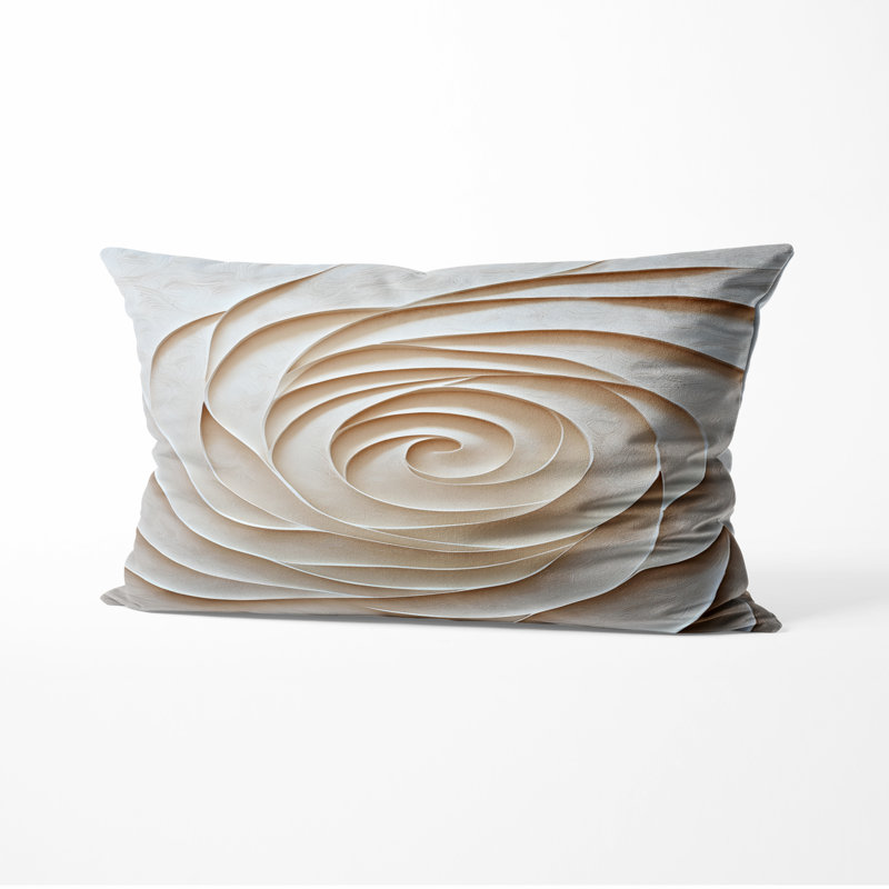 Coussin Rose, H 12 po x l 20 po