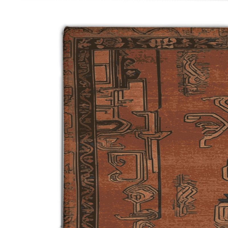 Tapis intérieur et extérieur ArtDeco, Rectangulaire 8 pi x 10 pi
