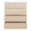 PANOPTIK 99.9 cm W Chest of 5 Drawers