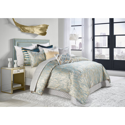 Polyester Percale Abstract Duvet Cover