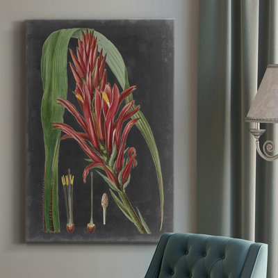 Dramatic Tropicals II - Wrapped Canvas Painting