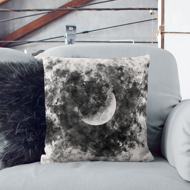 Square Throw Cushion, 40cm H x 40cm W x 15cm D
