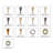 84 Piece Graduation Decoration Kit