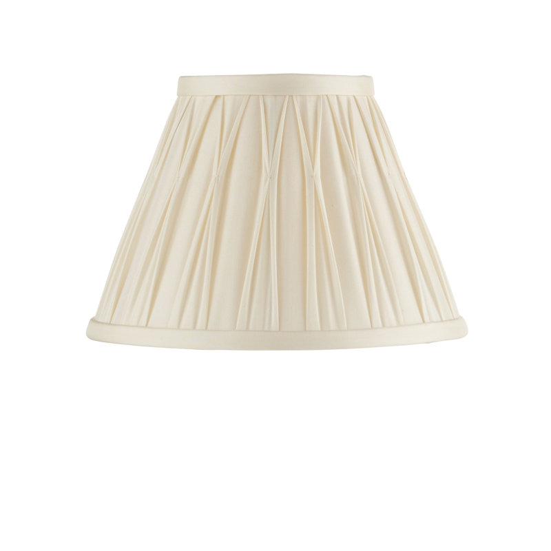 Ame Chatsworth 20cm Silk Empire Lamp Shade, Ivory