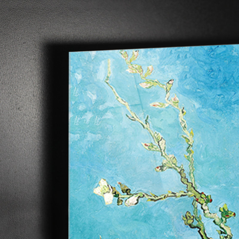 Almond Blossom by Vincent Van Gogh - No Frame Painting on Plastic / Acrylic, 65cm H x 95cm W