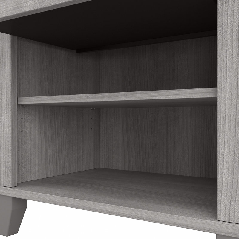 Ensemble de commode 2 pièces Giovanna, Gris platine